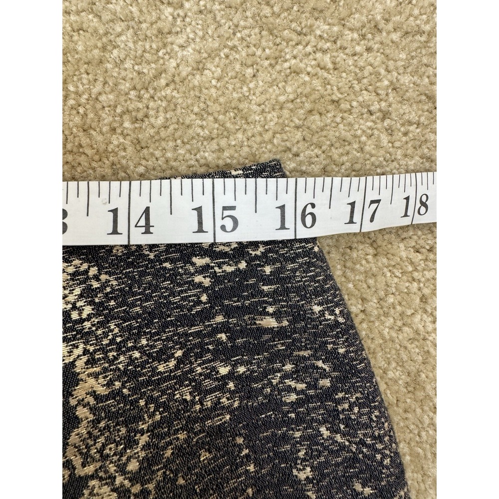 Women's Apostrophe Snake Print Midi cocktail party Skirt Size 6 - Picture 6 of 7